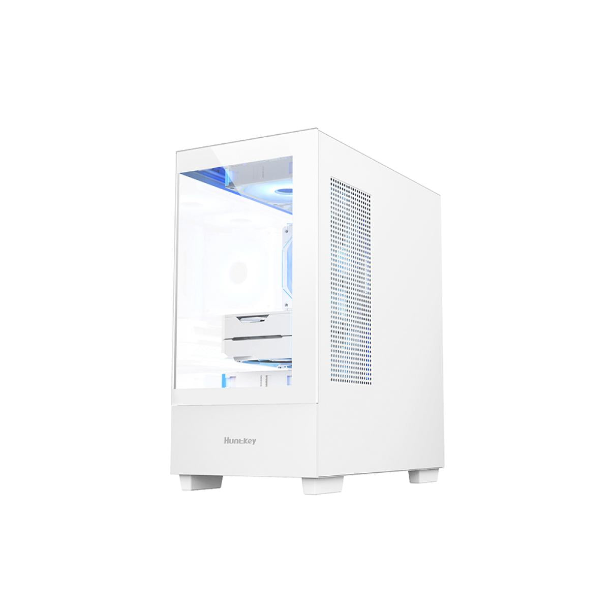 Huntkey G35 Gaming Case - Sleek White Design, Powerful Performance