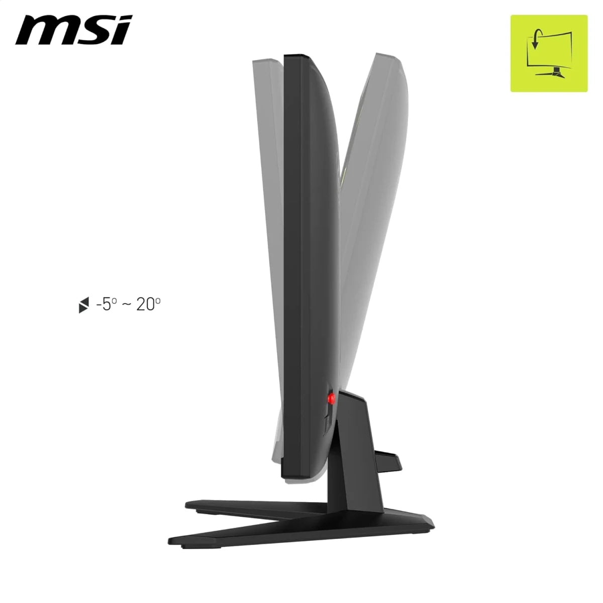 شاشة MSI MAG 272F X24 27″ للألعاب – 240Hz IPS، 0.5ms