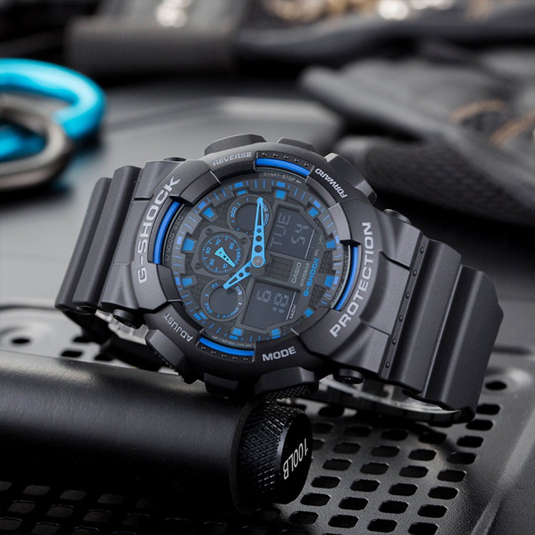 G-SHOCK GA-100-1A2 MEN WATCH