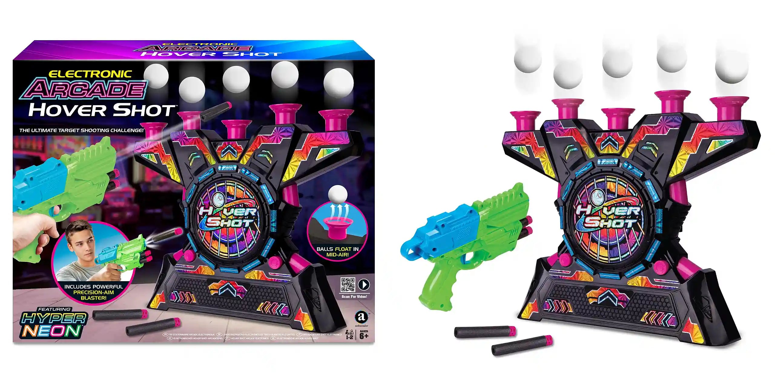 Ambassador – Electronic Arcade Hover Shot (Hyper Neon Series)