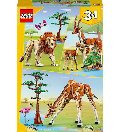 LEGO Creator Wild Safari Animals 31150 – 3-in-1 – 780 pcs