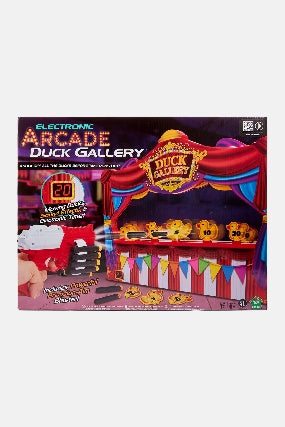 Electronic Arcade Duck Shooting Gallery - Hyper Neon Black