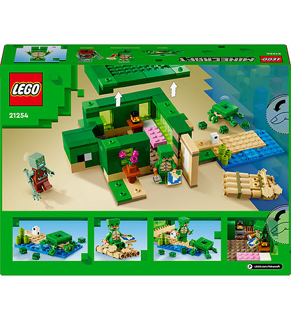 LEGO® Minecraft - The Turtle Beach House 21254 - 234 pcs