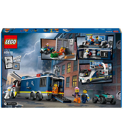 LEGO City Police Mobile Crime Lab Truck 60418 – 674 pcs