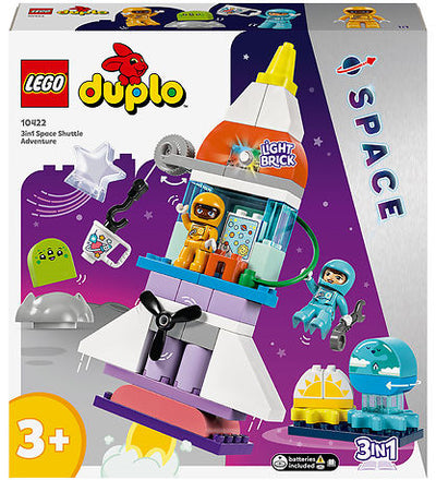 LEGO® DUPLO® 3in1 Space Shuttle Adventure 10422 - 58 Pieces