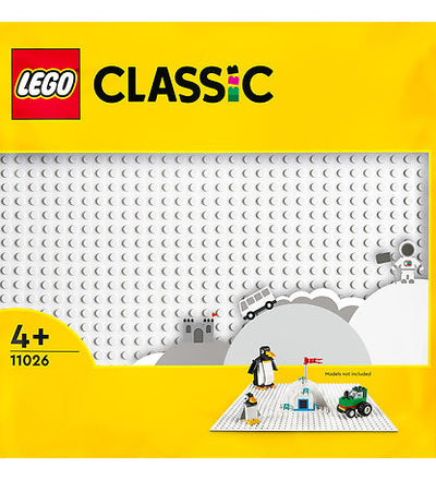 LEGO® Classic+ - White Baseplate 11026
