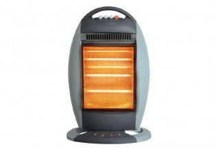 Geepas Halogen Heater GHH9107 1200W | Oscillating Safety Heater