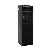 Geepas Hot/Cold/Normal Water Dispenser with Ice Maker, 10kg/24h, Black GIM17042