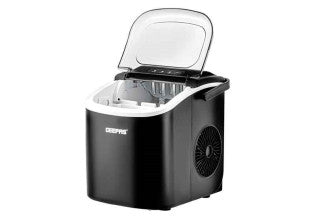 Geepas Portable Ice Maker GIM63053UK - 12kg/Day, 7-Min Fast Ice