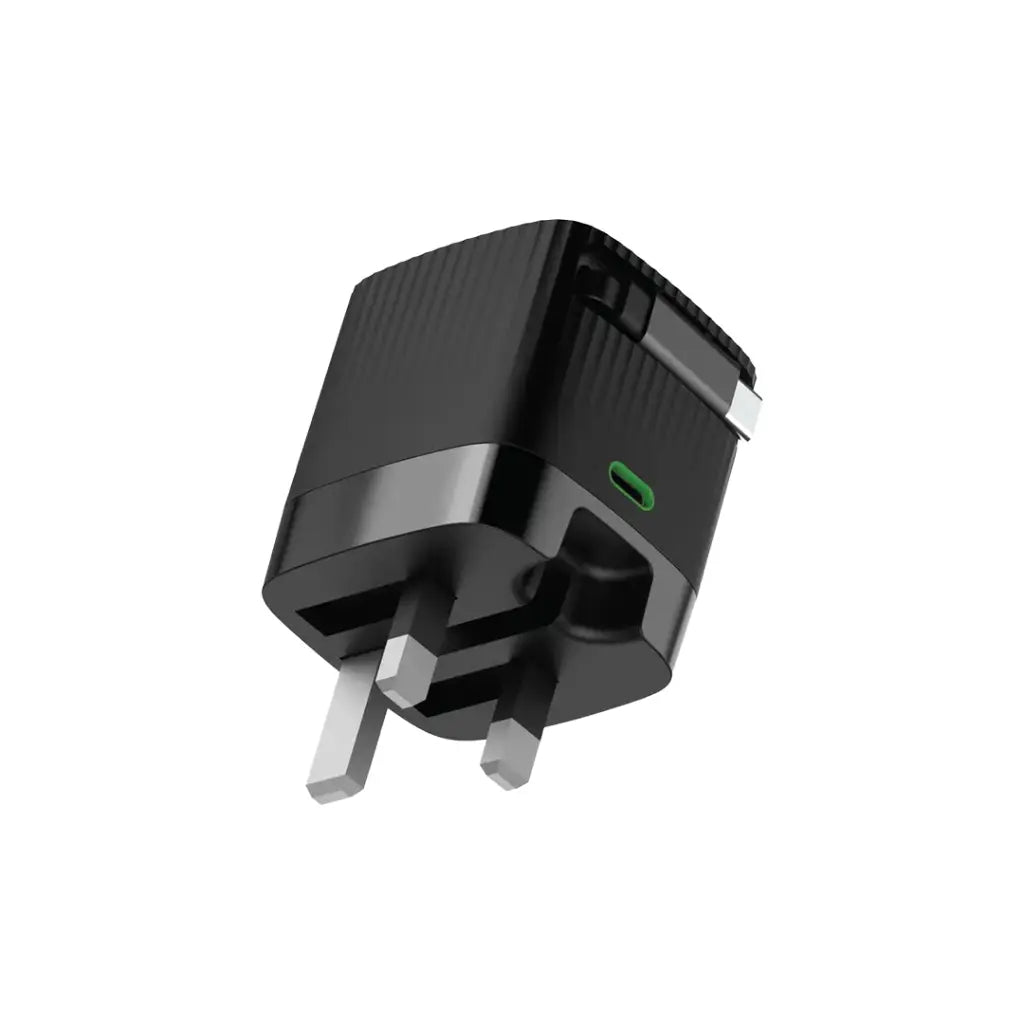Green Lion GaN 65W Charger with Retractable USB-C Cable