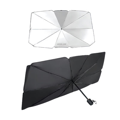 Green Lion Car Windshield Umbrella – Sun Heat Protection