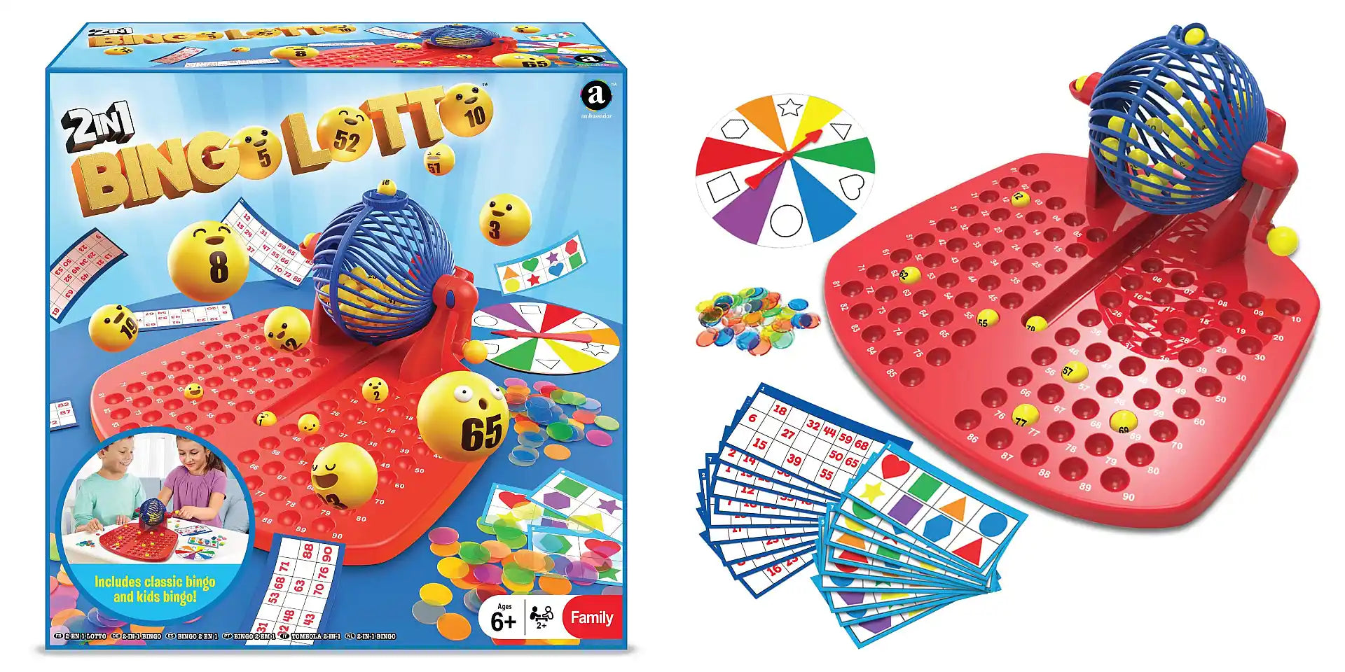 Ambassador – 2 in 1 Bingo & Lotto