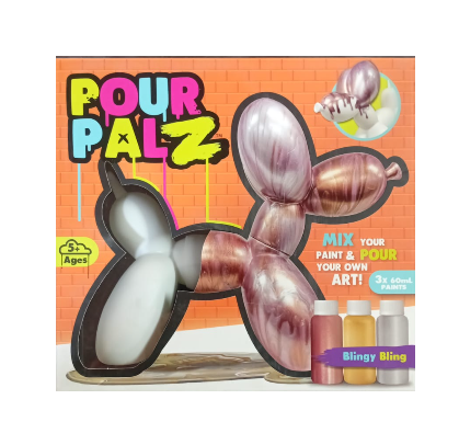 PourPalz GS-G22188 Pour Palz Balloon Dog Asst (3 Asst). - 60ml
