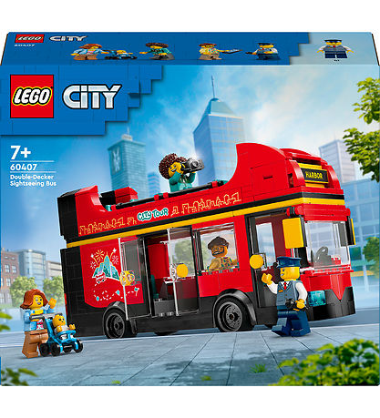 LEGO City Red Double-Decker Sightseeing Bus 60407