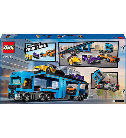 LEGO City Car Transporter Truck with Sports Cars 60408