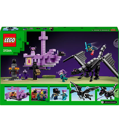 LEGO® Minecraft - The Ender Dragon & End Ship 21264 - 657 pcs