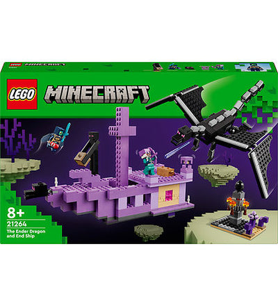 LEGO® Minecraft - The Ender Dragon & End Ship 21264 - 657 pcs
