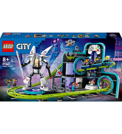 LEGO City Robot World Roller-Coaster Park 60421