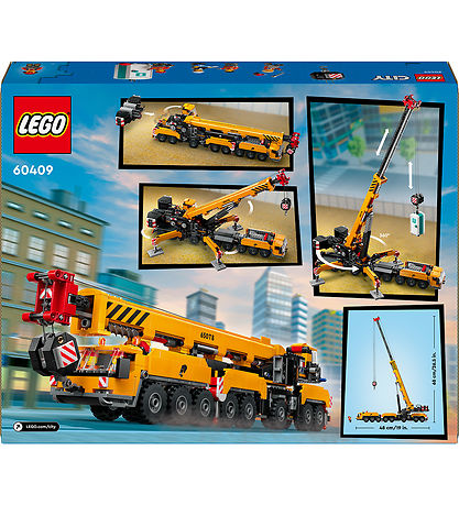 LEGO City Yellow Mobile Construction Crane 60409 – 1116 pcs
