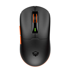 Meetion Air GW24 2.4G Bluetooth & Wired Gaming Mouse - Black