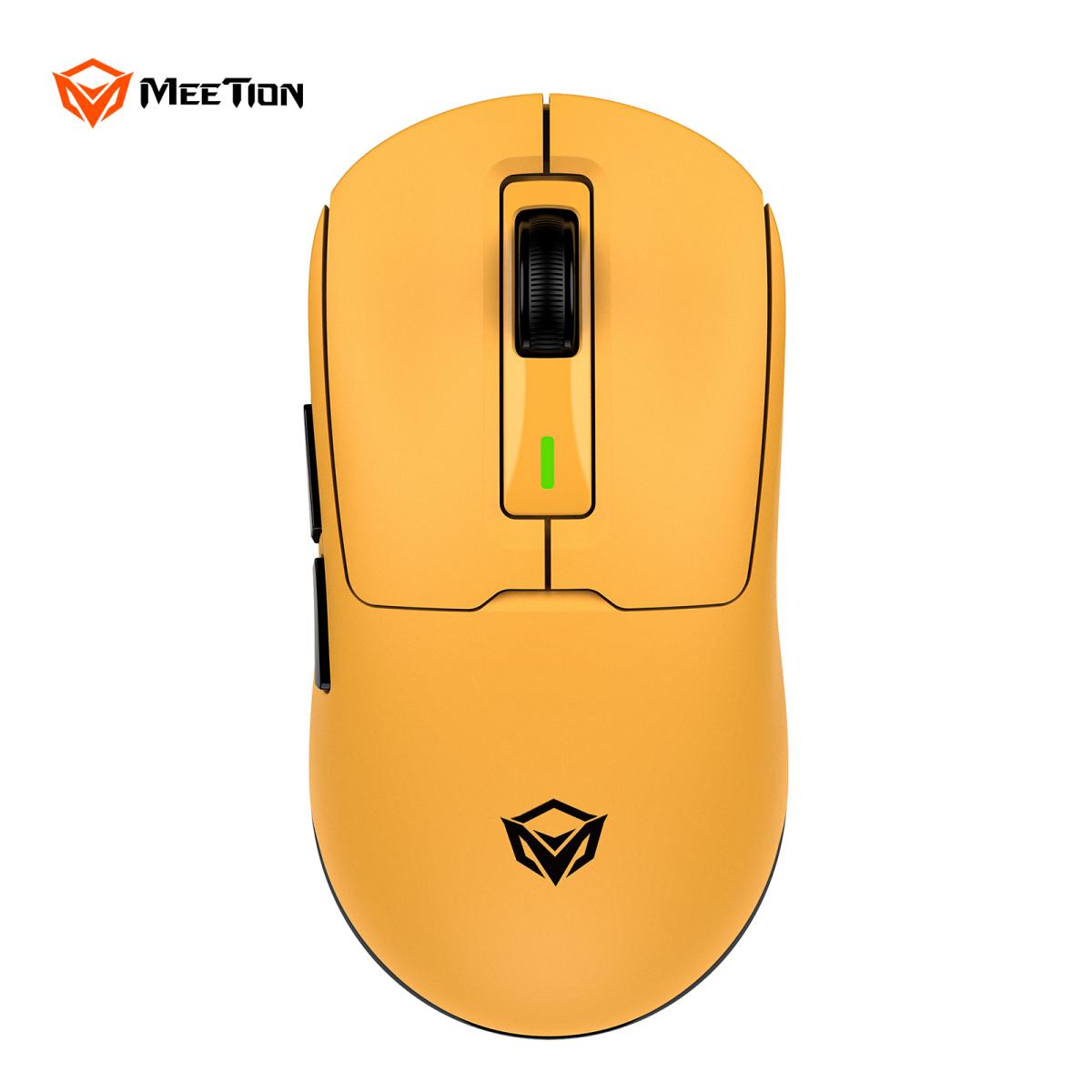 Meetion Air GW24 2.4G Bluetooth & Wired Gaming Mouse - Black