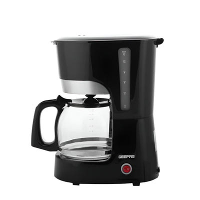 Geepas Cappuccino Maker 15 Bar Pressure 1.5L Water Tank