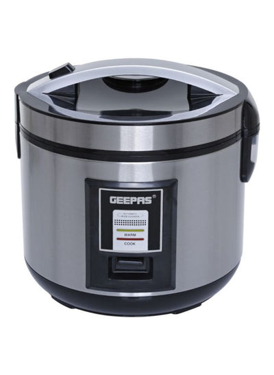 Geepas Rice Cooker 1.8L 700W Non-Stick Stainless Steel