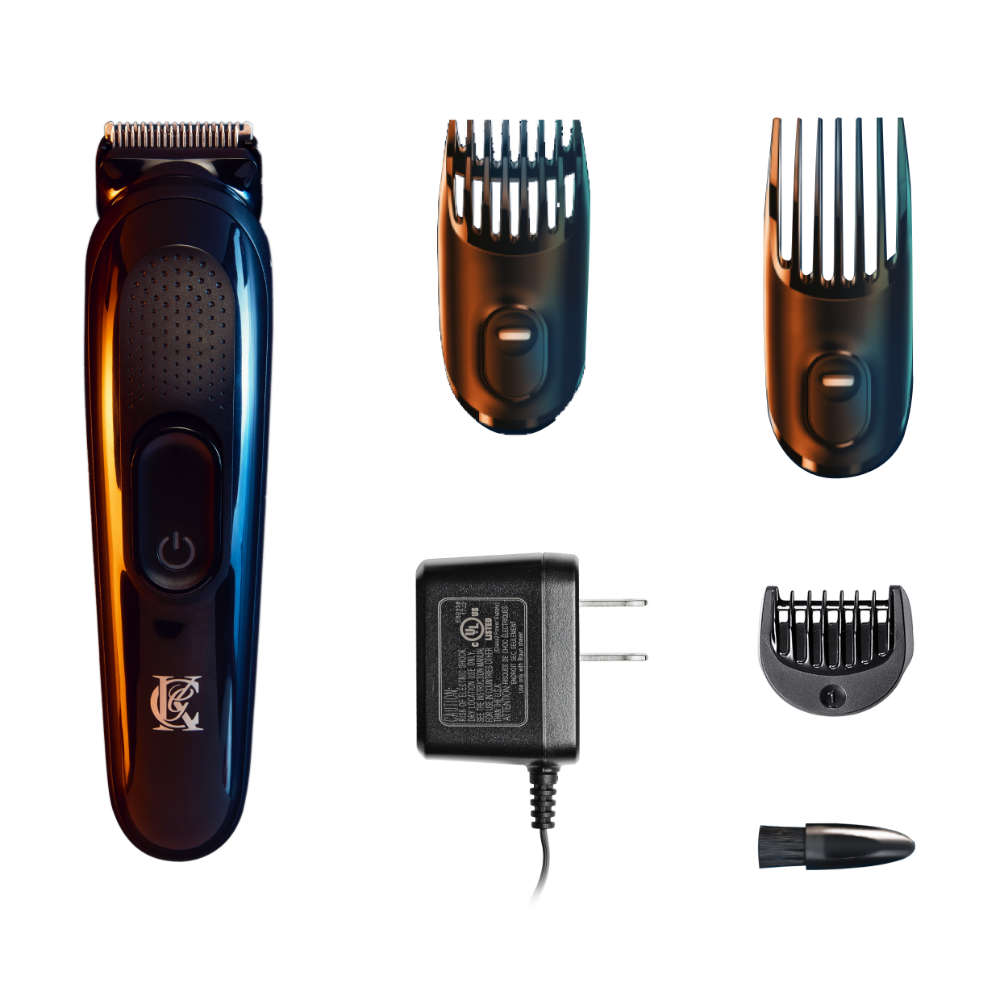 King C. Gillette All-in-One Stubble Trimmer: Cordless, Waterproof, 4D Blade  - BLACK