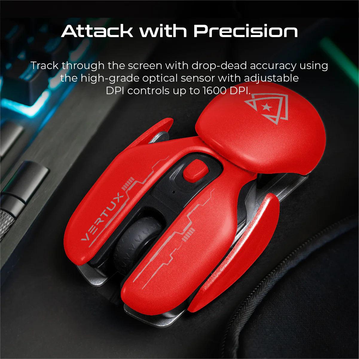 vertux glider wireless gaming mouse