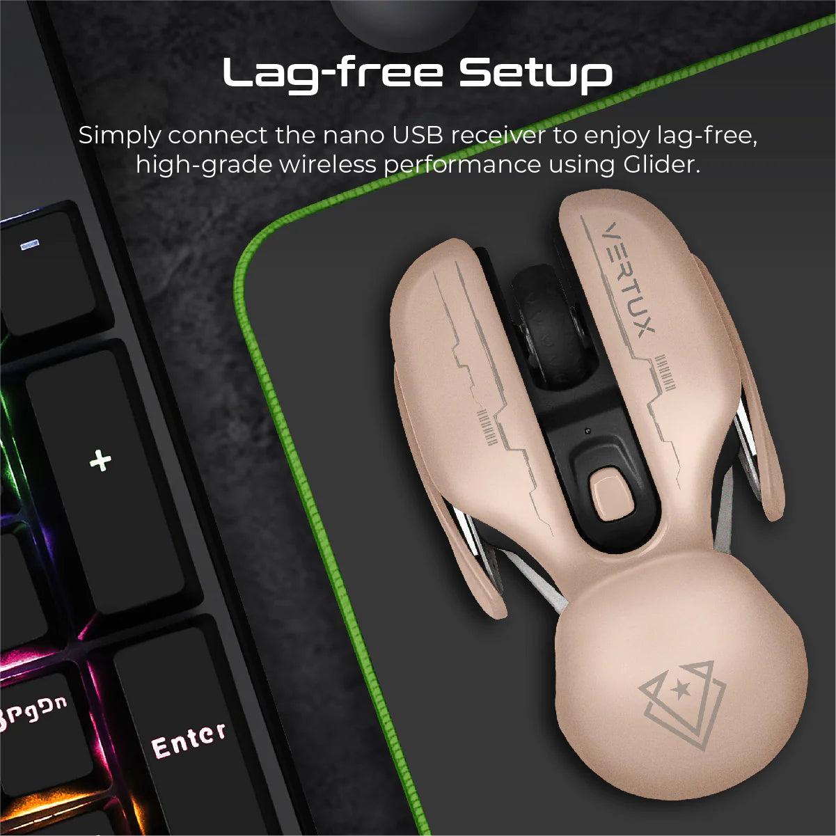 vertux glider wireless gaming mouse