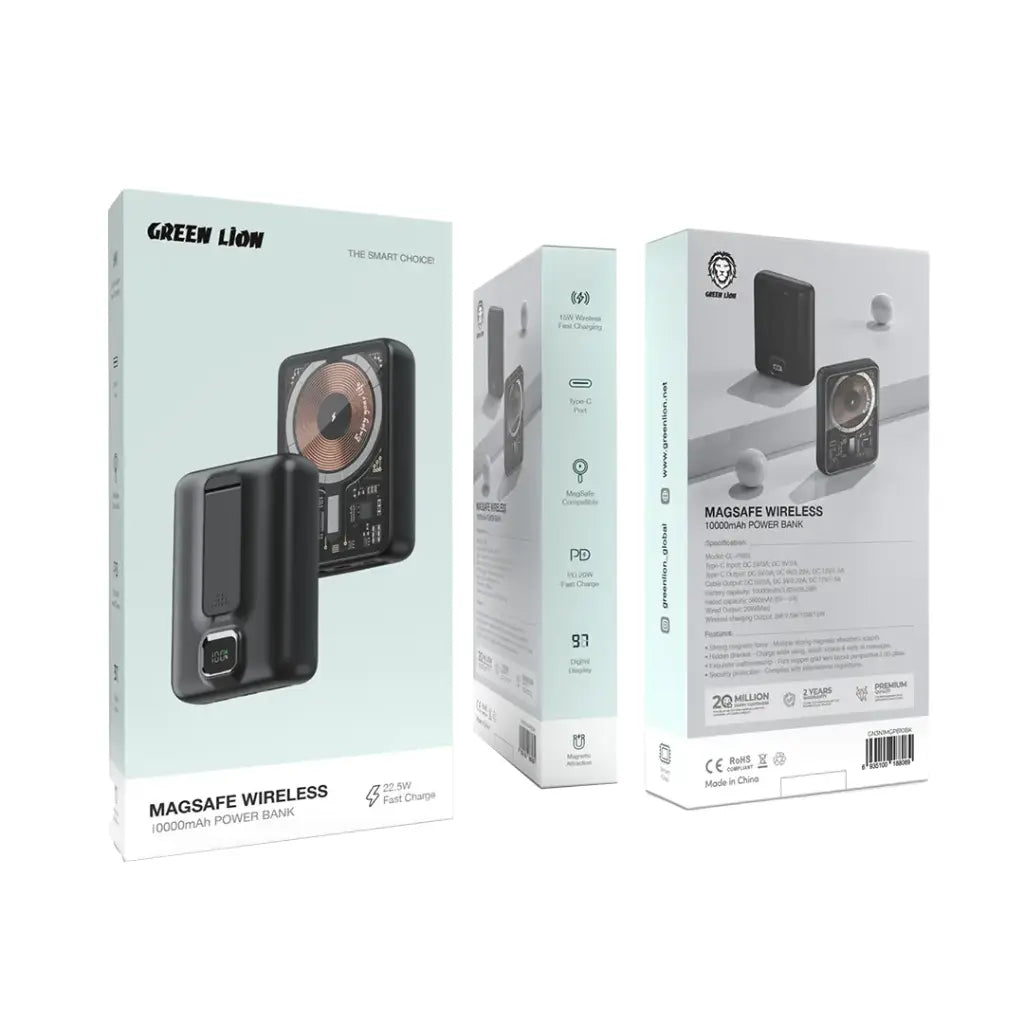 Green Lion Chambers MagSafe 10000mAh Power Bank