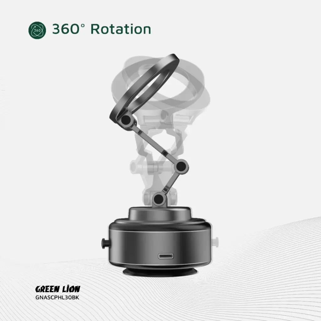 Green Lion GX-30 Auto Suction Magnetic Car Phone Holder