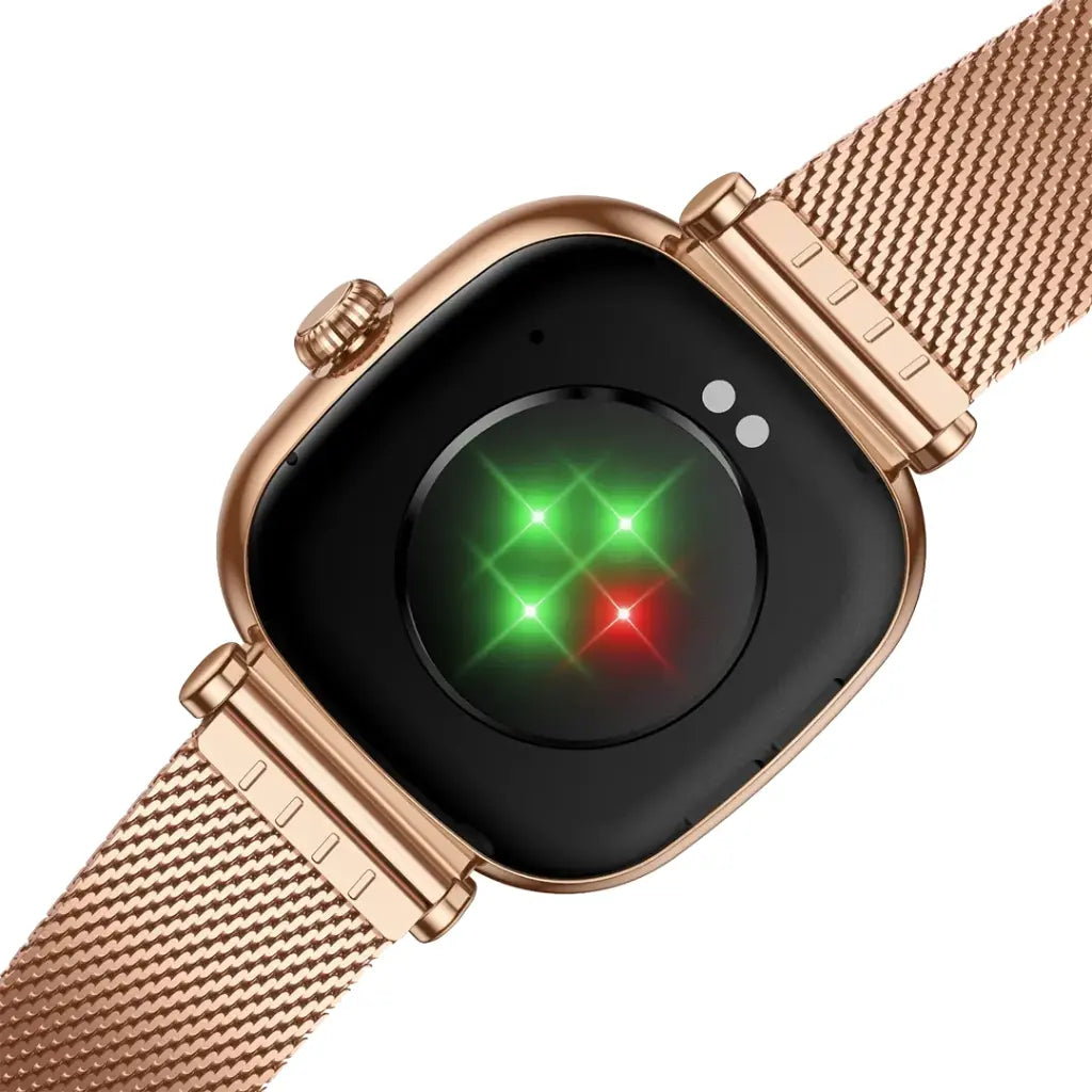 Green Lion Princess Smart Watch – Stylish, BT Calls, IP68
