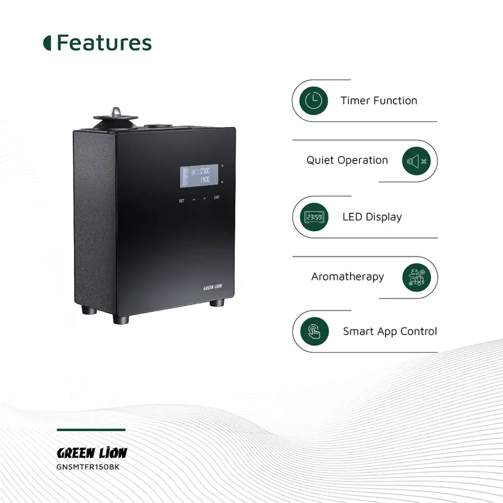 Green Lion Smart Scent Pro Diffuser – 150m² Coverage