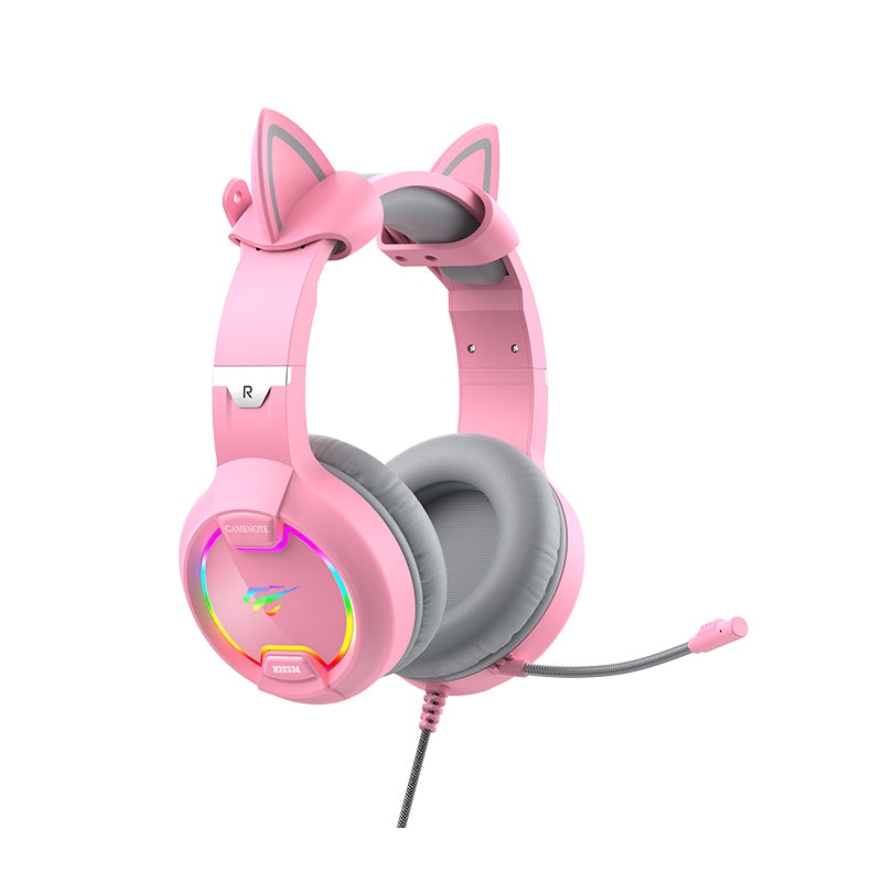 HAVIT H2233D RGB Cat Ear Headphones Gaming Headset