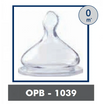 Optimal Silicone Nipple with Orthodontic Support 0+ Months