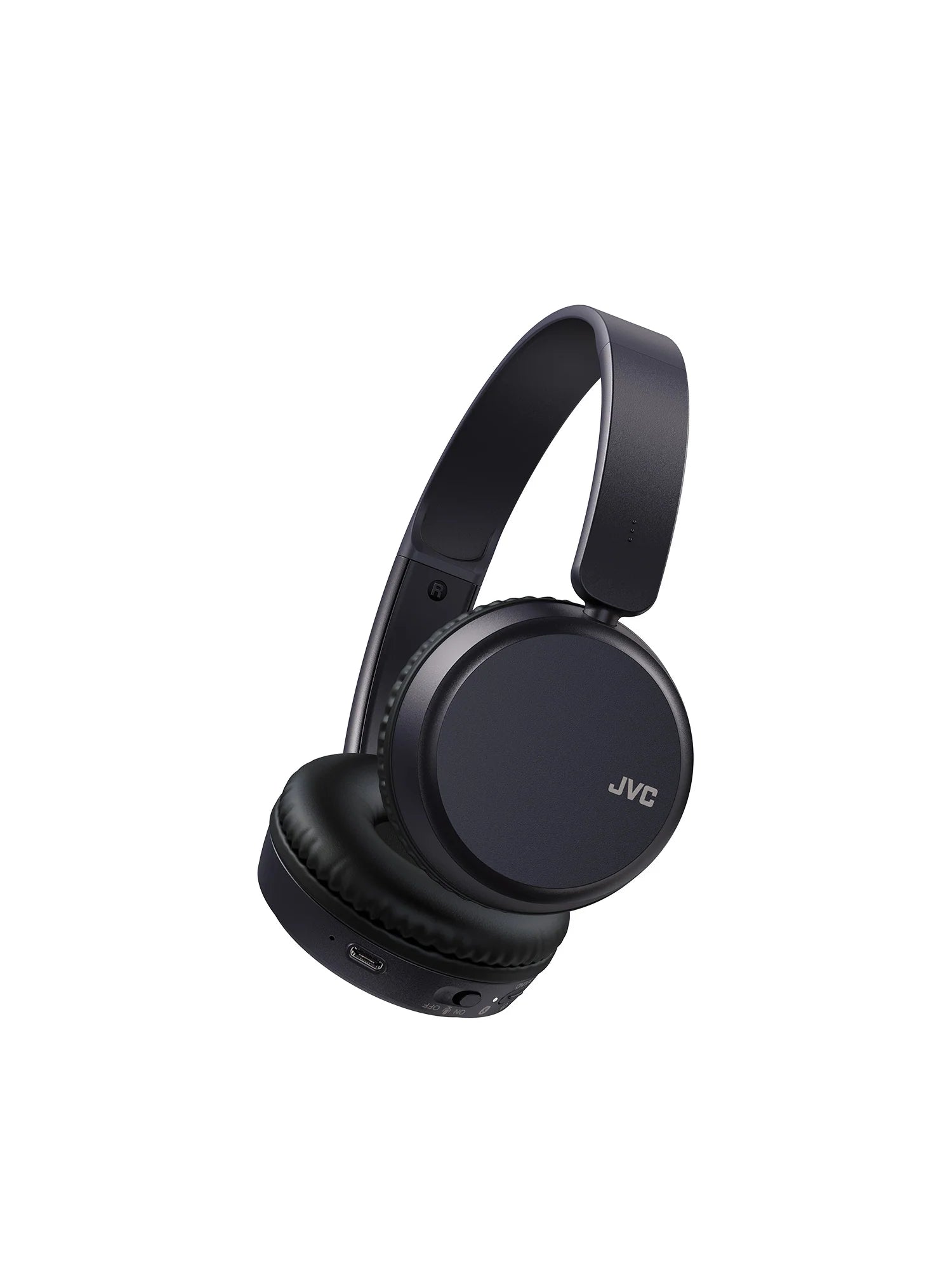 JVC Foldable Bluetooth on-ear Headphones - Black