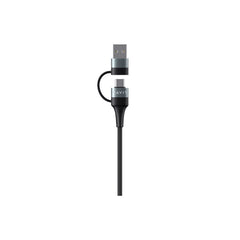 HAVIT CB6244 4-in-1 Multi Charging Cable – USB-A/C to C/Lightning