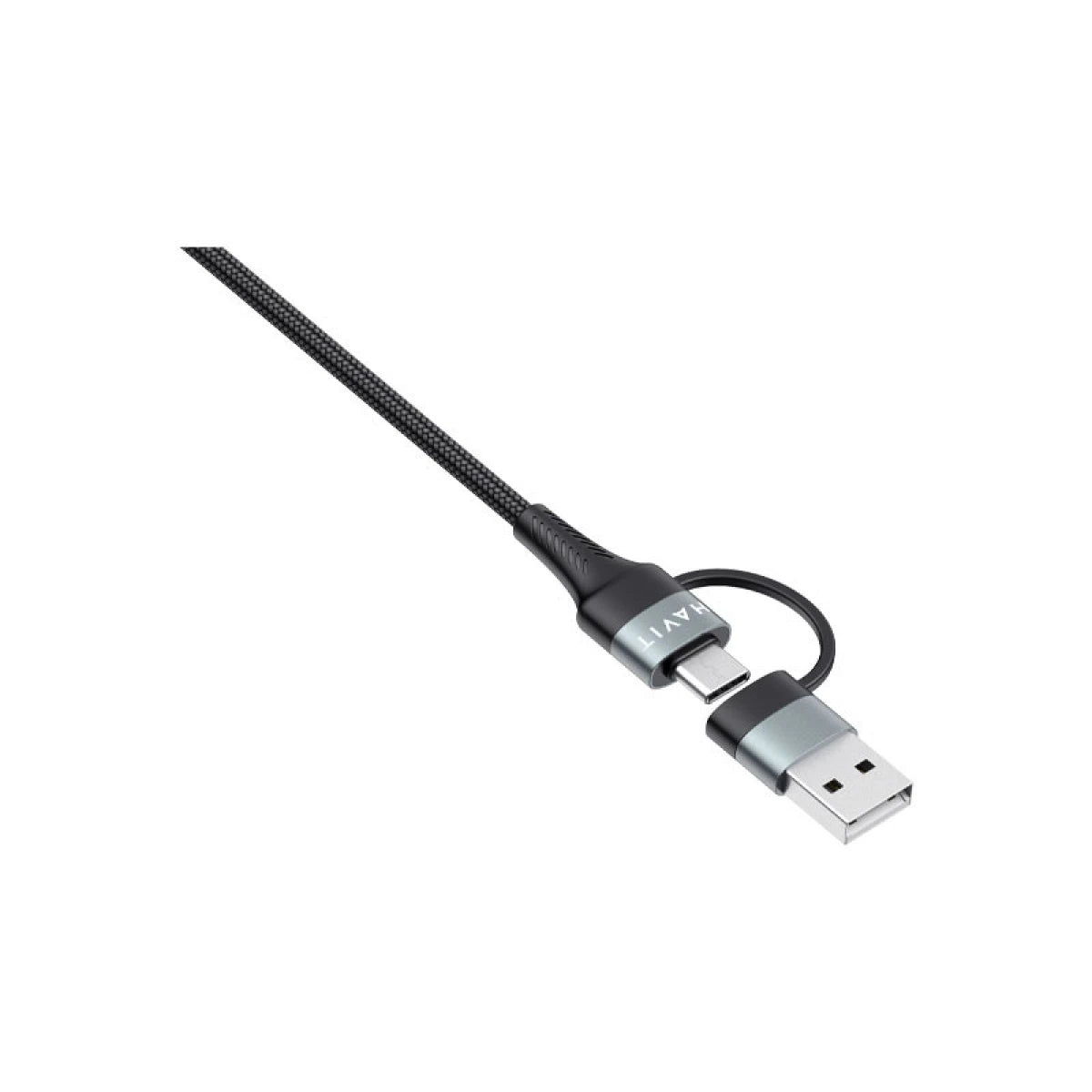 HAVIT CB6244 4-in-1 Multi Charging Cable – USB-A/C to C/Lightning