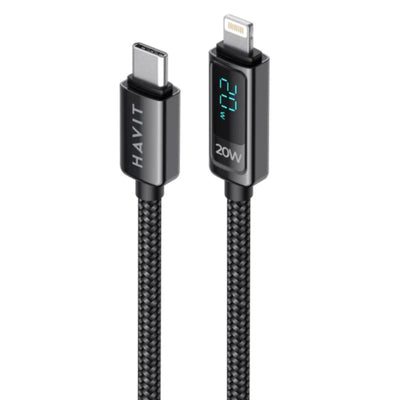 HAVIT CB6246 USB-C to Lightning Cable 1.2M Nylon Braided