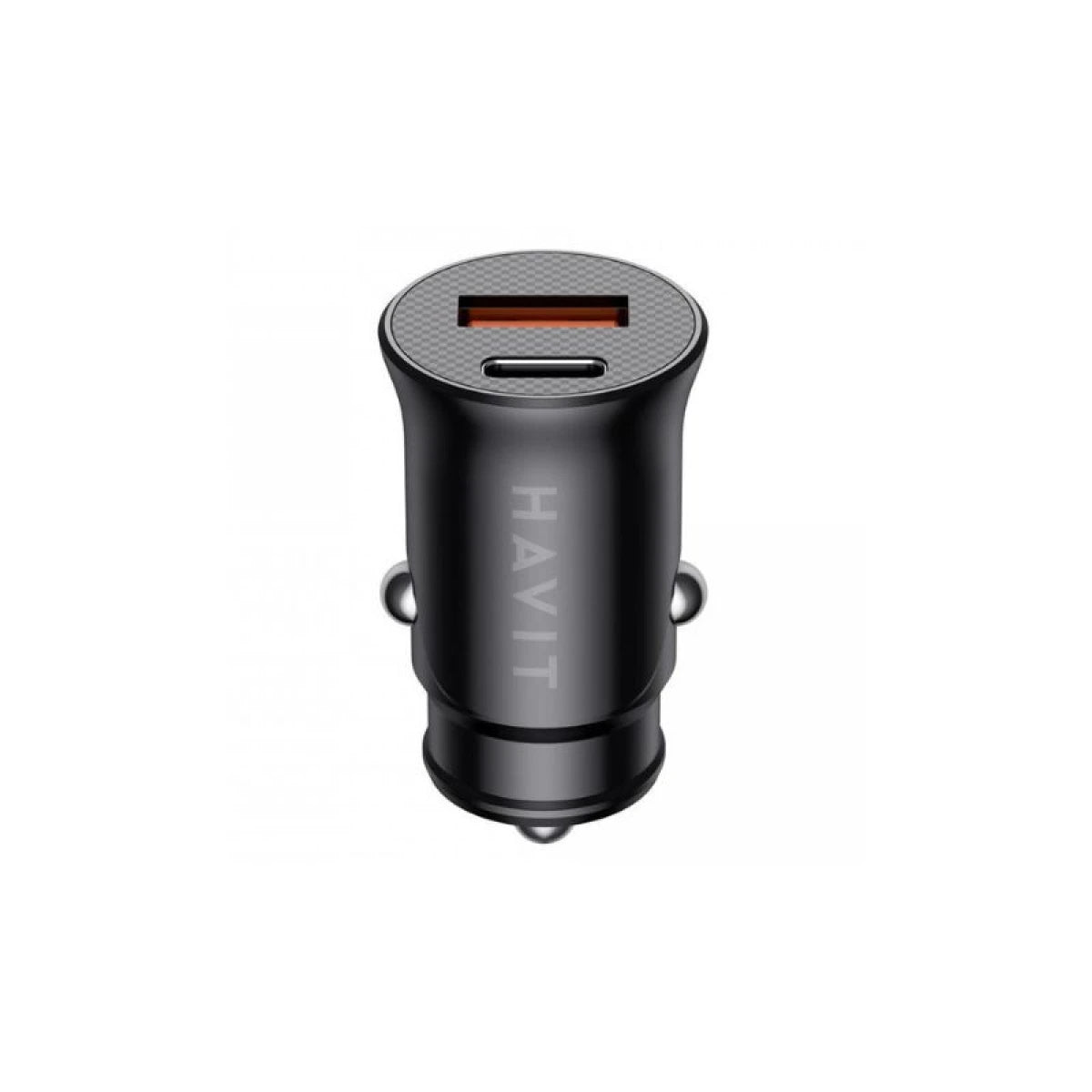 HAVIT CC2022 Car Charger – USB-A + USB-C Dual Port Fast Charging