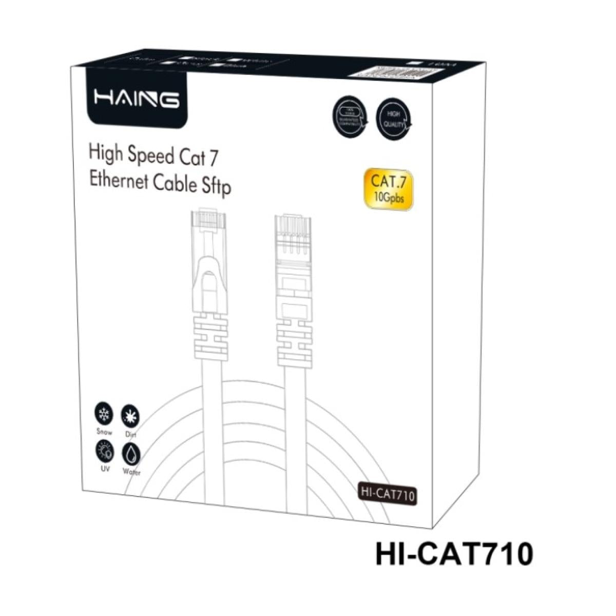 HAING High-Speed 10 Gbps SFTP CAT7 Ethernet Cable – 20M