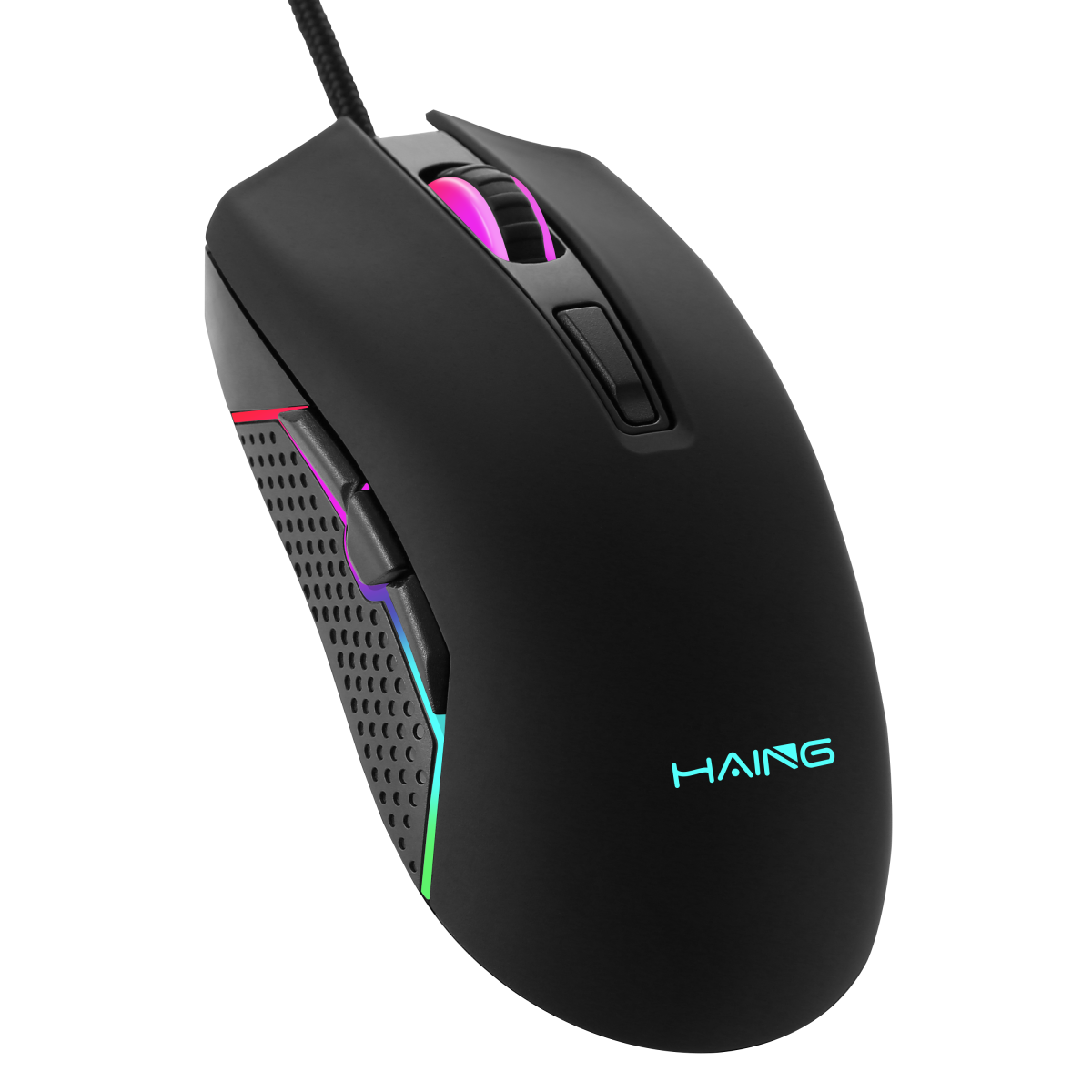 HAING GM500 Wired Gaming Mouse | Superior Performance & Stunning RGB Lighting
