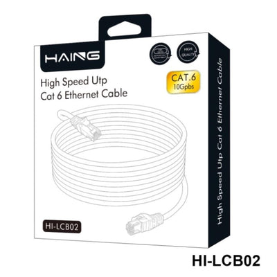HAING HI-LCB02-5M Cat6 26 AWG 1 Gbps Ethernet Cable 5M