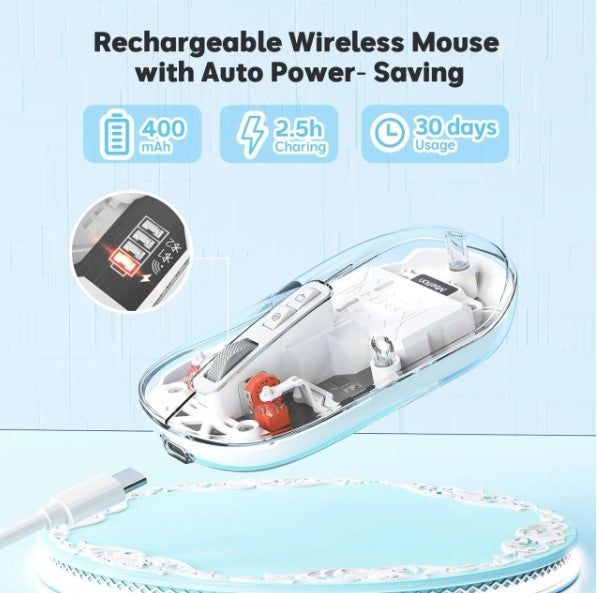HAING HI-TBM100 Bluetooth & Wireless 2.4G Mouse