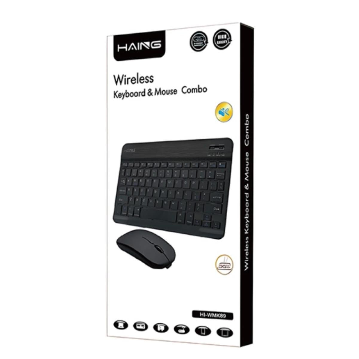 طقم لوحة مفاتيح وفأرة HAING HI-WMK89 اللاسلكي