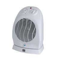 مدفأة مروحية كهربائية منزلية HK-09 | 1000–2000 واط، مع منظم حرارة وميزات أمان