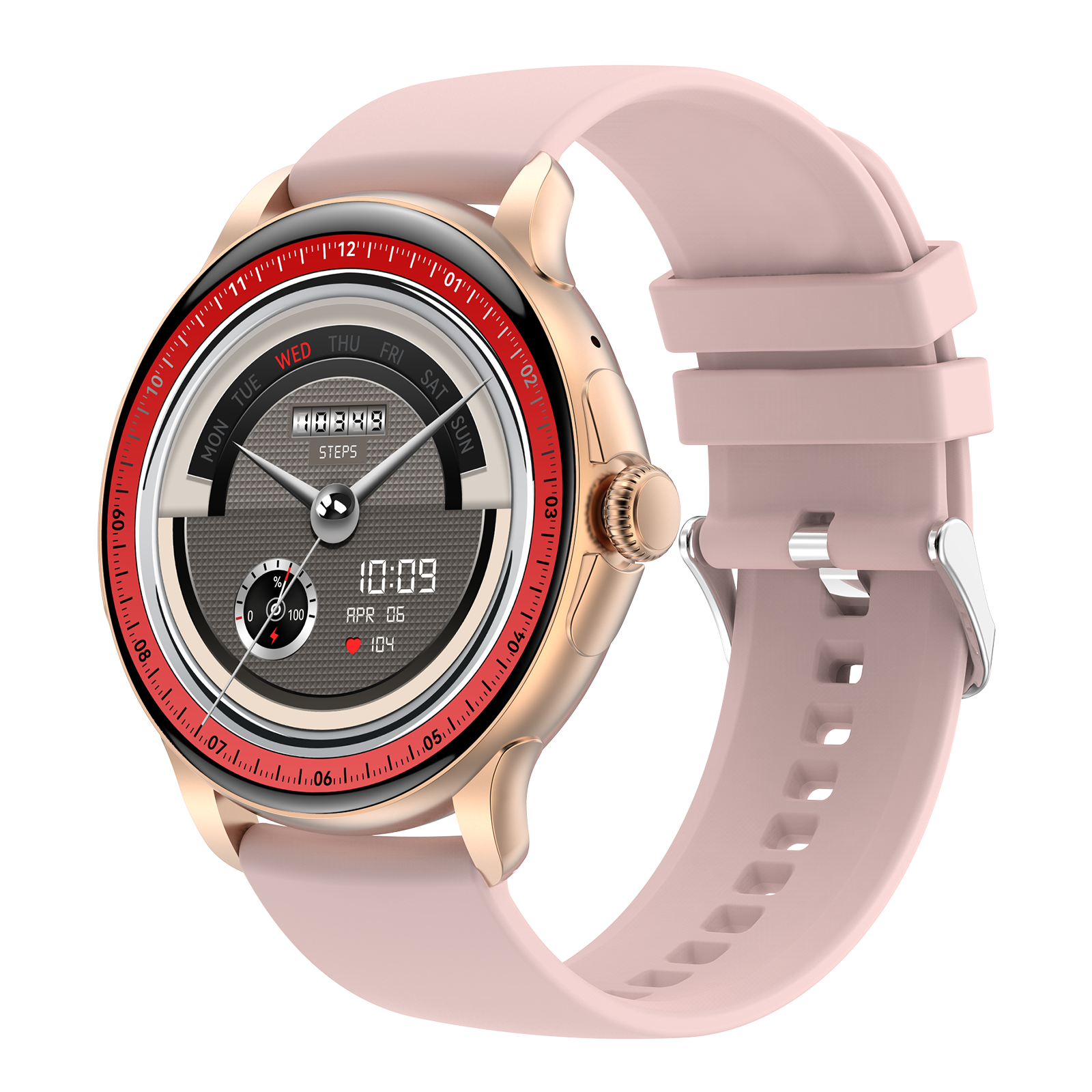 ساعة Vikusha V-70 الذكية، مقاس 1.43 بوصة، AMOLED، مقاومة للماء IP67