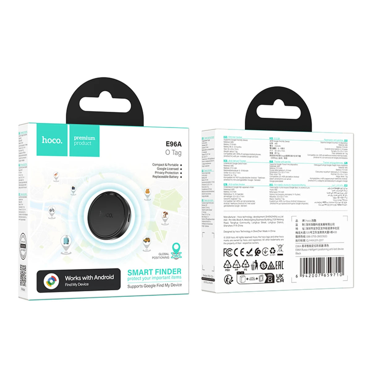 Hoco E96A Smart Tracker (Android)