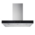 كونتي شفاط مطبخ 90 سم، 280 واط، 3 سرعات، إضاءة LED – HTB 91002 IX